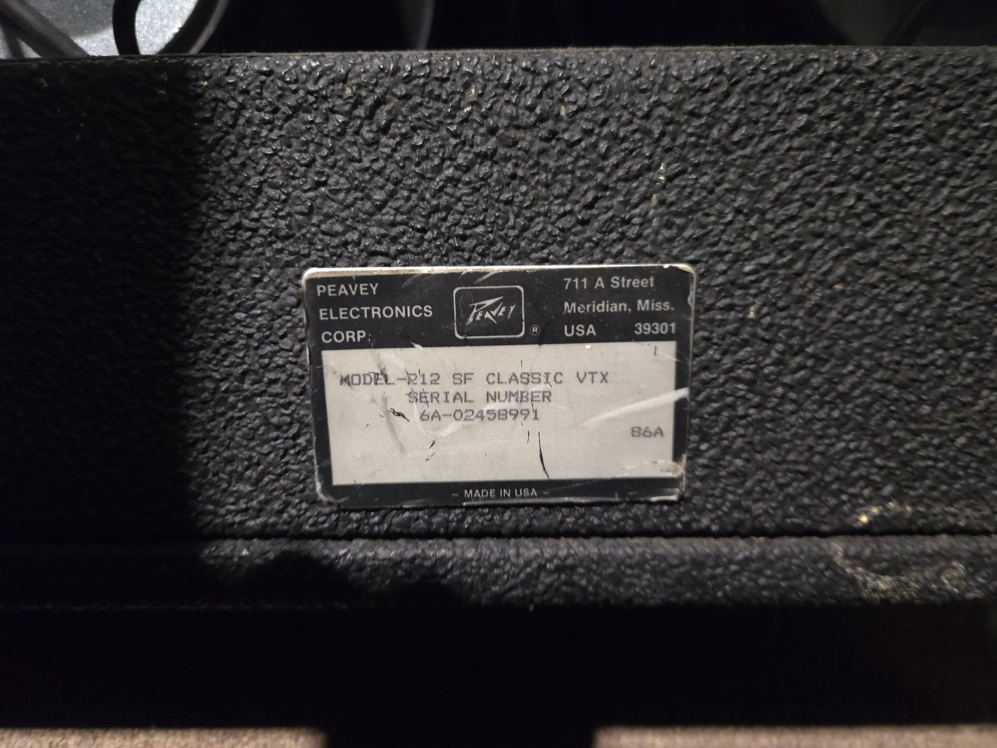 Peavey Classic VTX Series 65-Watt 2x12" Guitar Combo 1980s - Local Pickup Only
