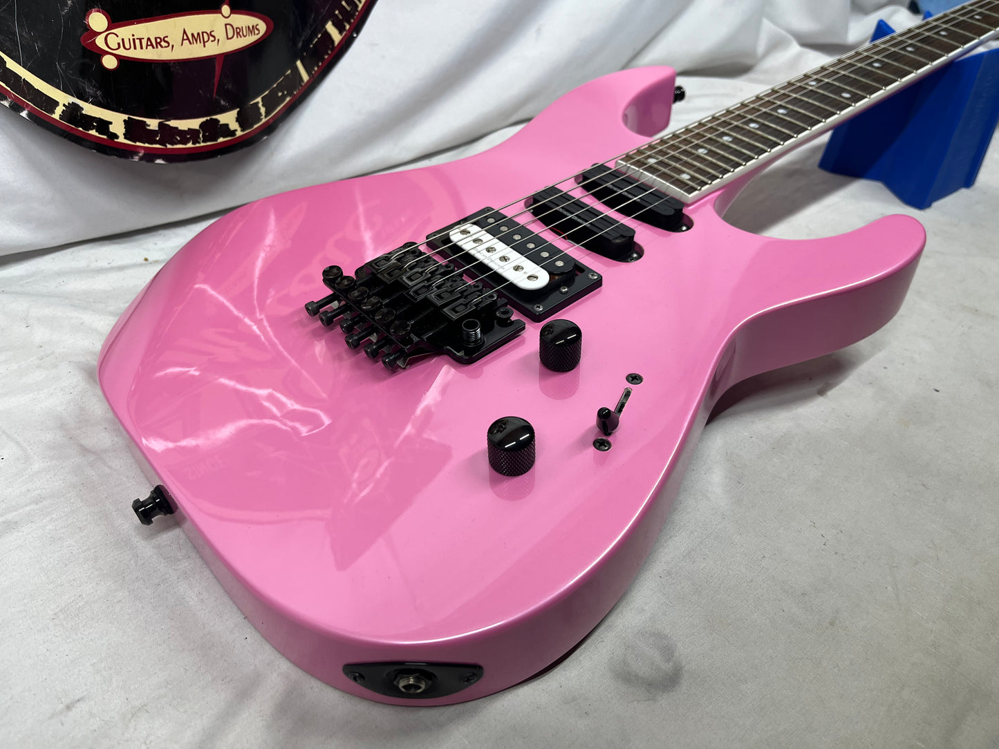 Jackson X Series Soloist SL1X HSS FR Doublecut Electric Guitar - Platinum Pink