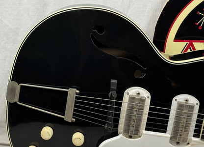 Sears Silvertone H1427 Espanada Archtop Hollowbody Guitar with Case 1965