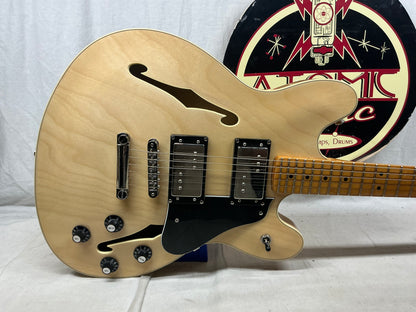 Squier Classic Vibe Starcaster Semi-Hollowbody Guitar 2024 - Natural