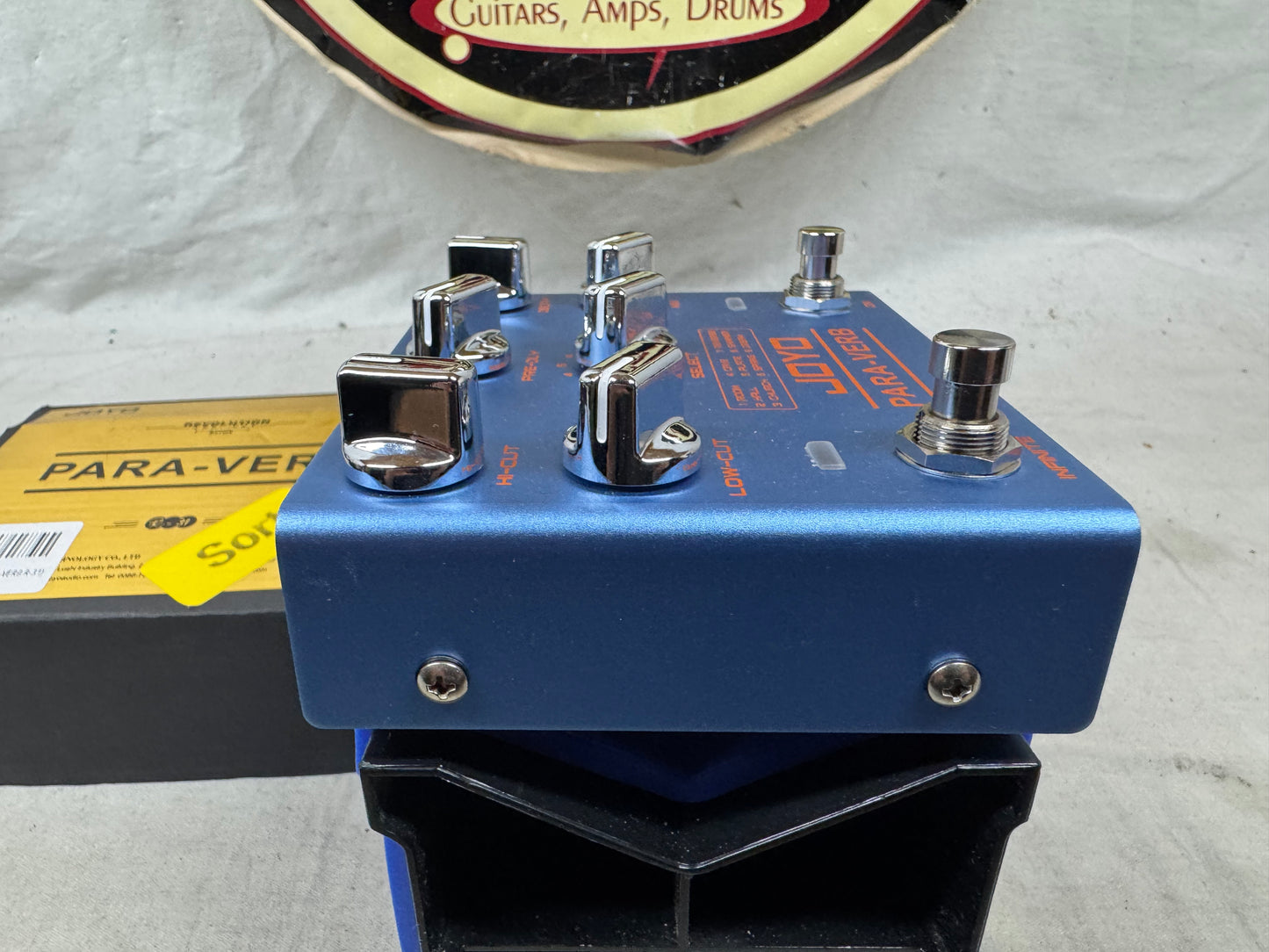 Joyo J-31 j31 Para-Verb Reverb Pedal with Box