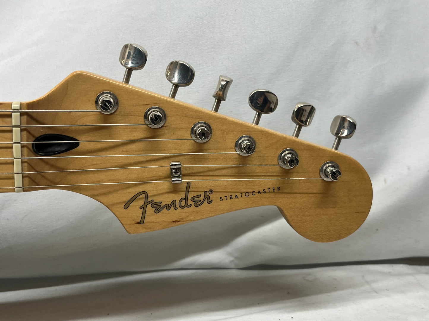 Fender Jimmie-Vaughn Tex-Mex Stratocaster Strat Electric Guitar MIM - Made in Mexico - Olympic White