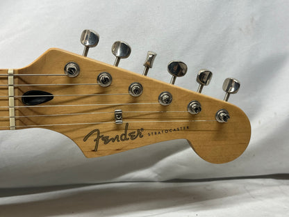 Fender Jimmie-Vaughn Tex-Mex Stratocaster Strat Electric Guitar MIM - Made in Mexico - Olympic White
