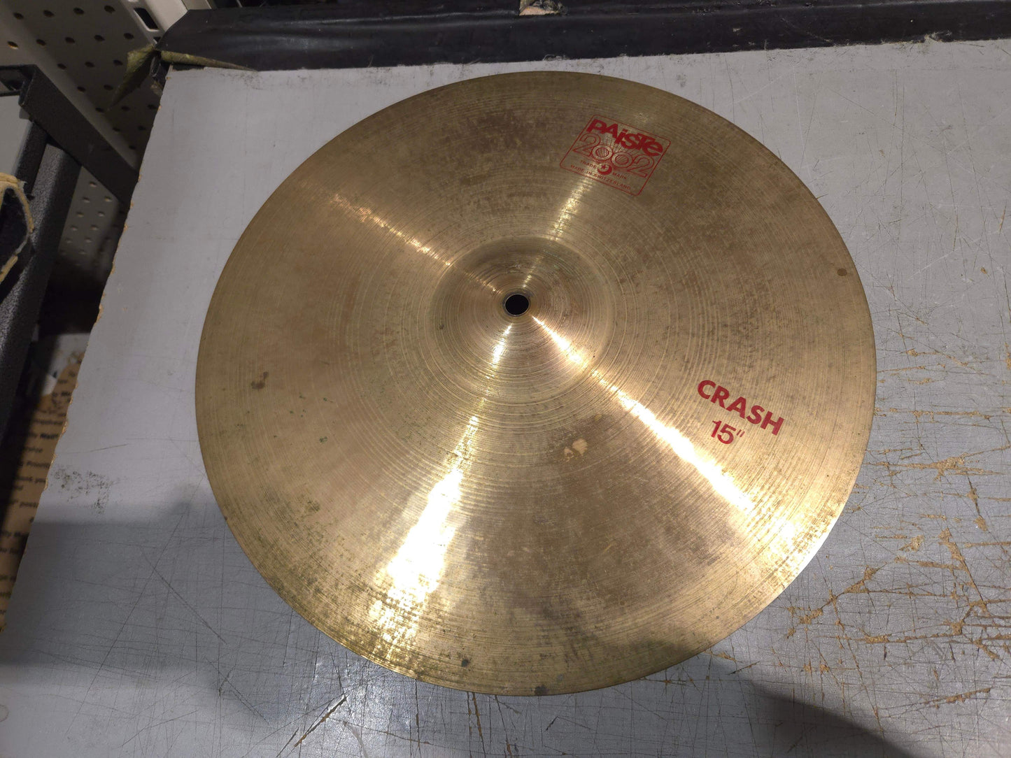 Paiste 15" 2002 Crash Cymbal 1980 - 2015 - Traditional