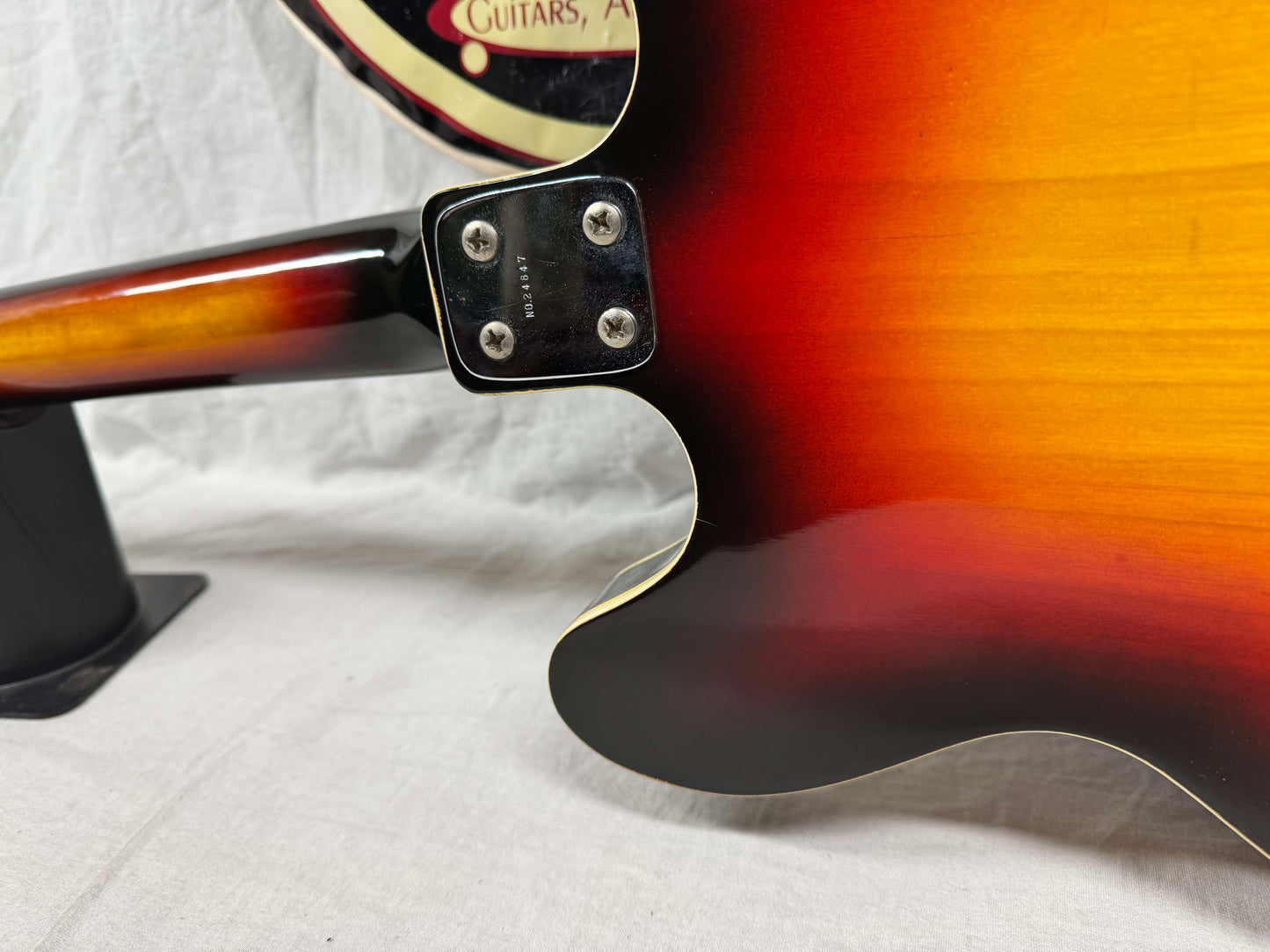 Kapa Model 500 Semi-Hollowbody Double Cutaway Guitar