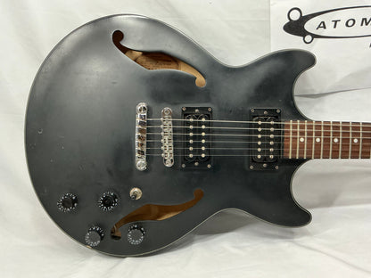 Ibanez Artcore AM73B Semi-Hollow Electric Guitar - Black