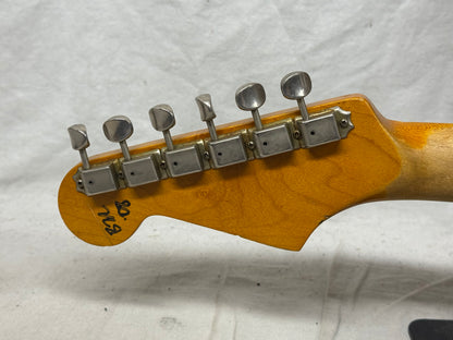 Nash S-63 s63 Relic'd S-style Guitar with Lindy Fralin pickups +  Fender Case