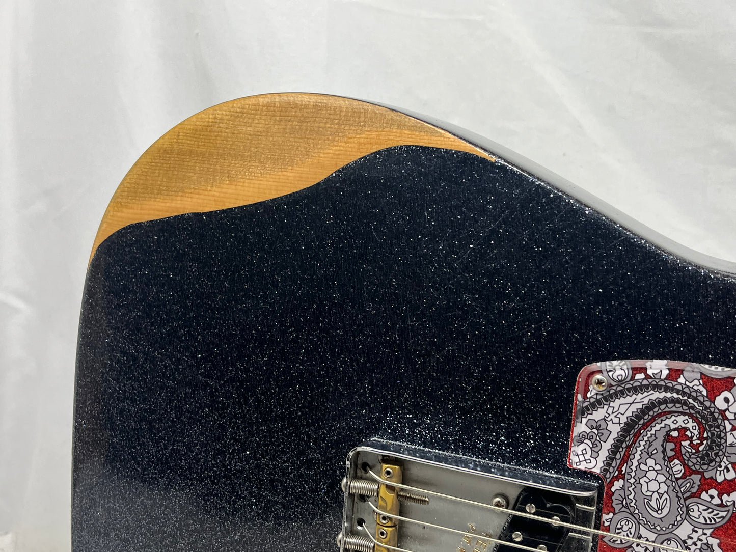 Fender Brad Paisley Esquire Signature Telecaster tele Electric Guitar MIM - Made in Mexico - Black Sparkle