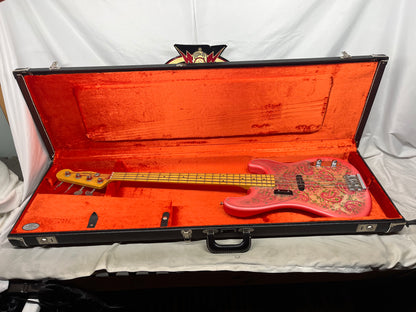 Fender '54 Reissue 4-String Electric Precision Bass MIJ - Made in Japan 2003 with Hard Case - Paisley