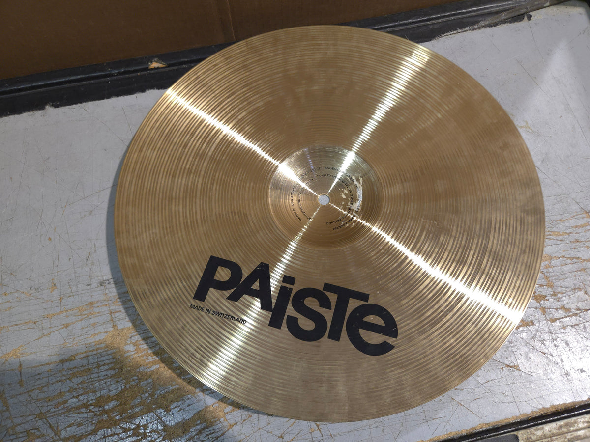 Paiste 17" Signature Power Crash Cymbal 1989 - Present - Traditional