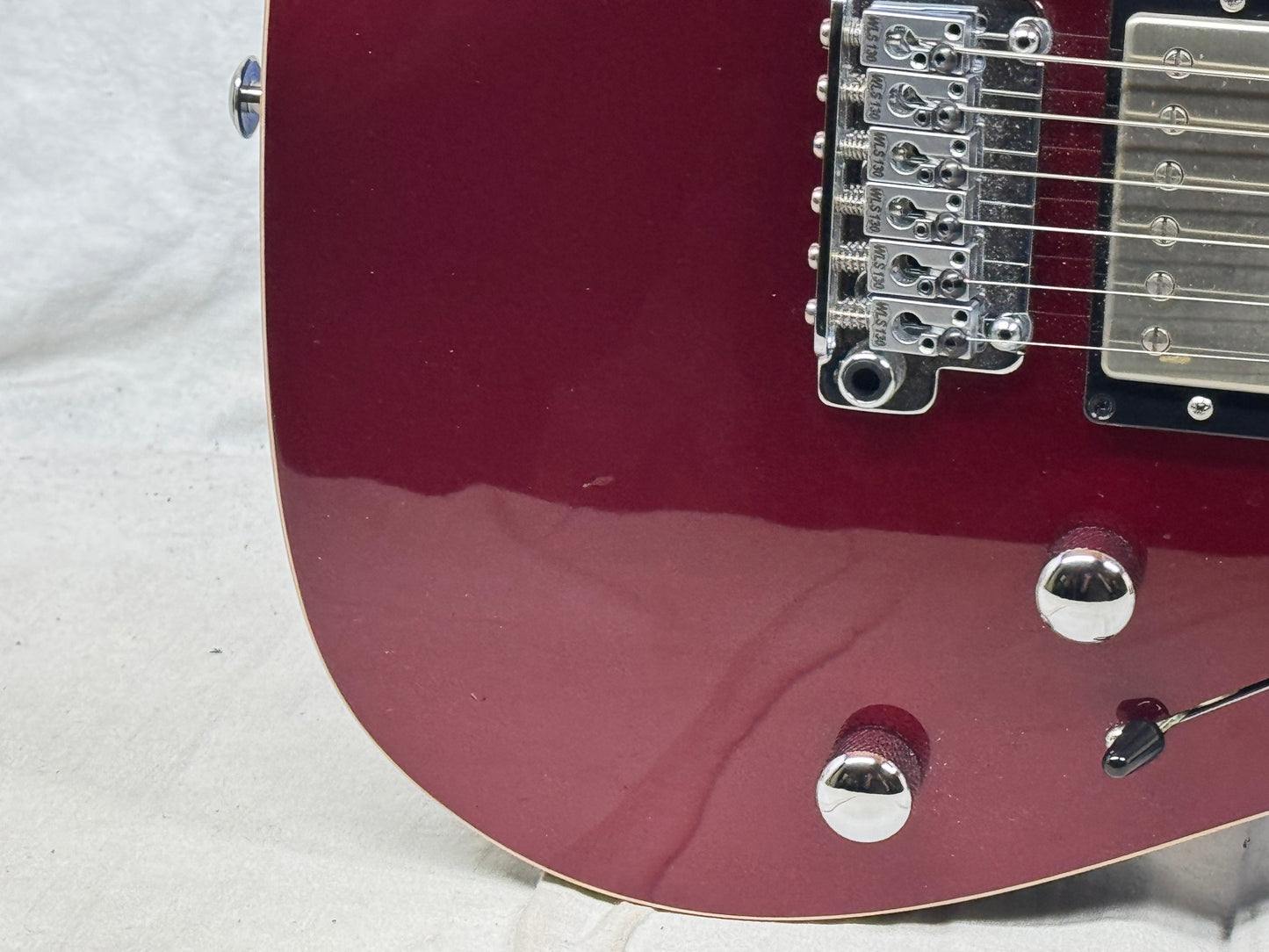 Suhr Pete Thorn SS Standard Signature Guitar with Case - Garnet Red