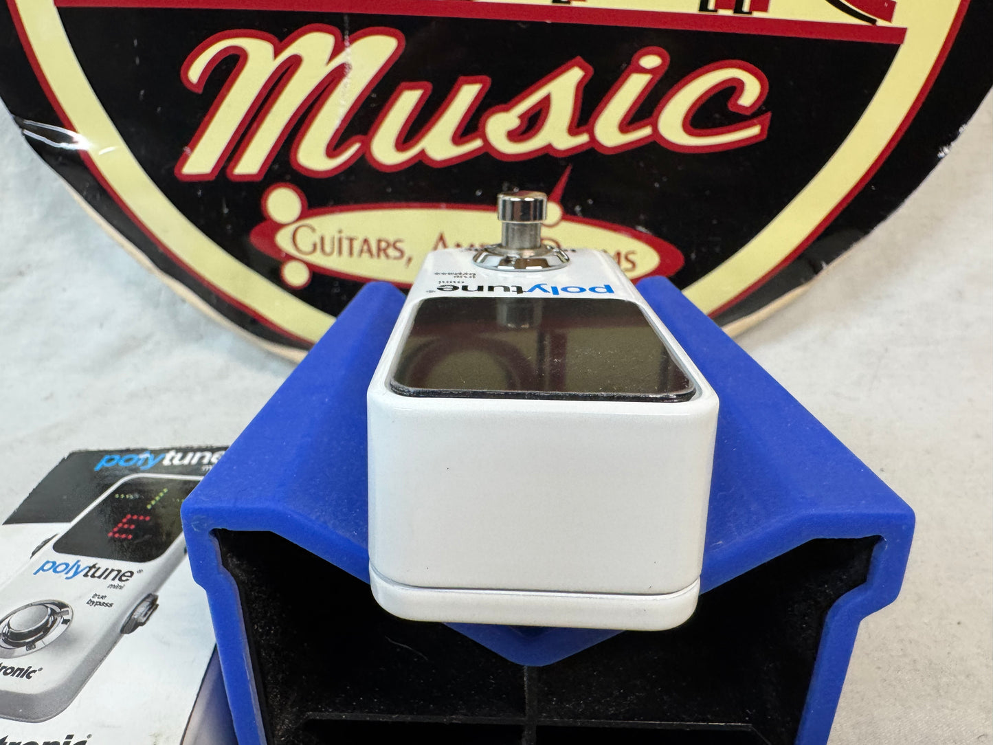 TC Electronic Polytune Mini v1 Tuner Tuning Pedal with Box