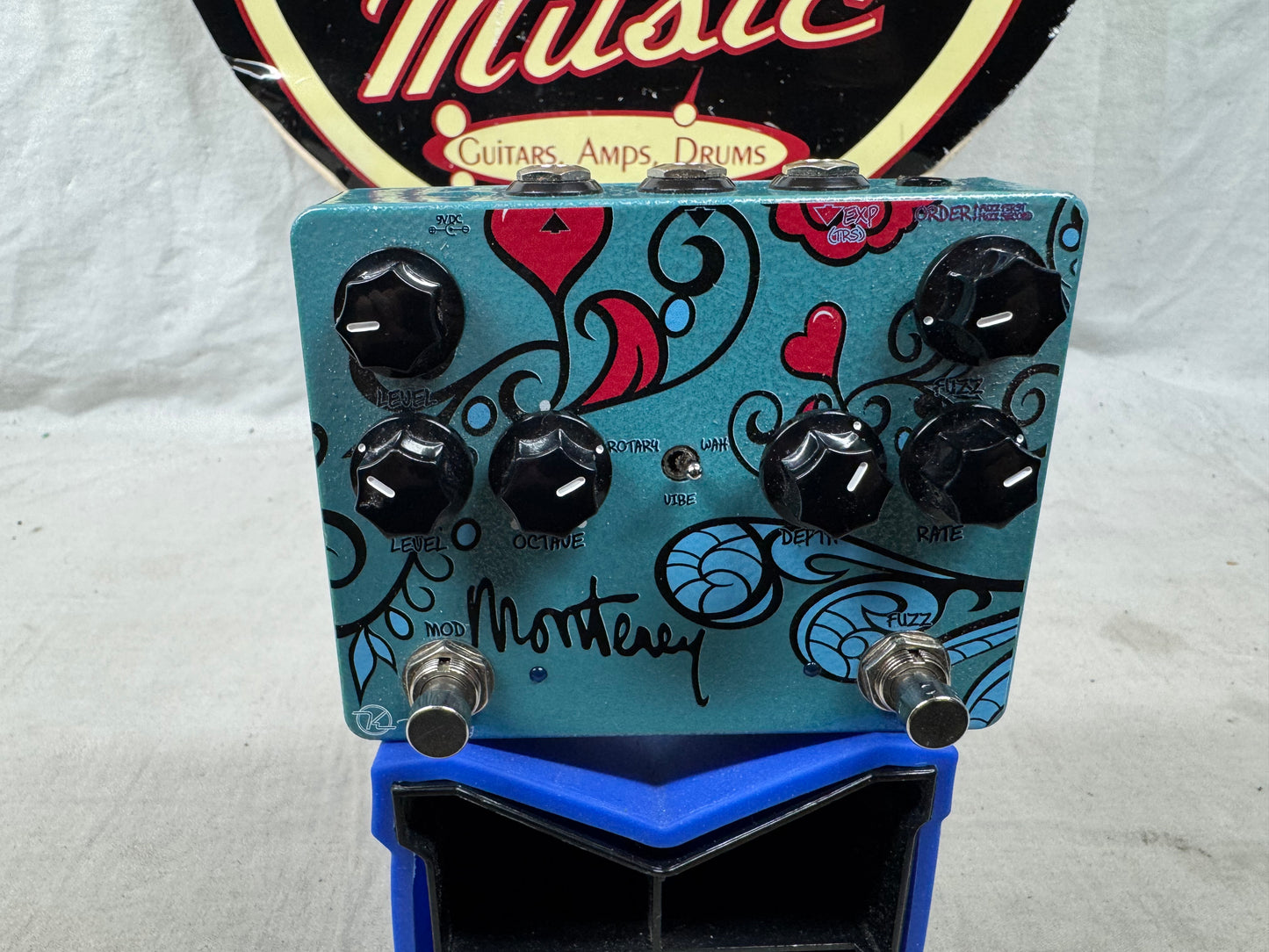 Keeley Electronics Monterey Rotary Fuzz Vibe Vibrato Pedal