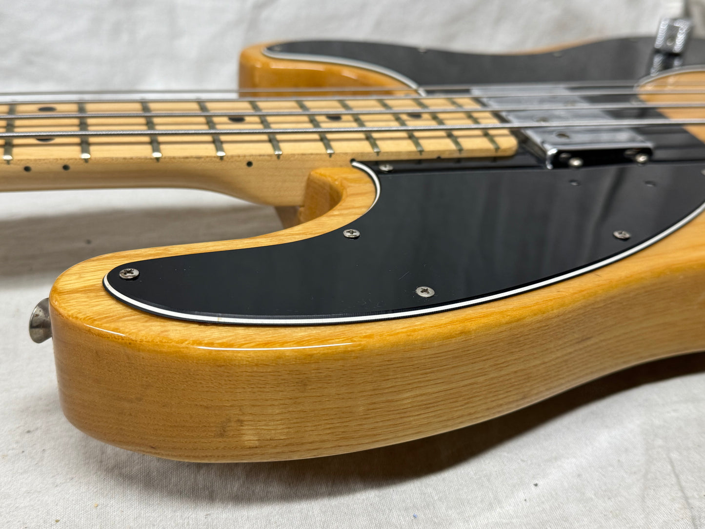 Fender USA Telecaster Bass 4-string Tele Bass with Case 1978 - Natural / Maple neck