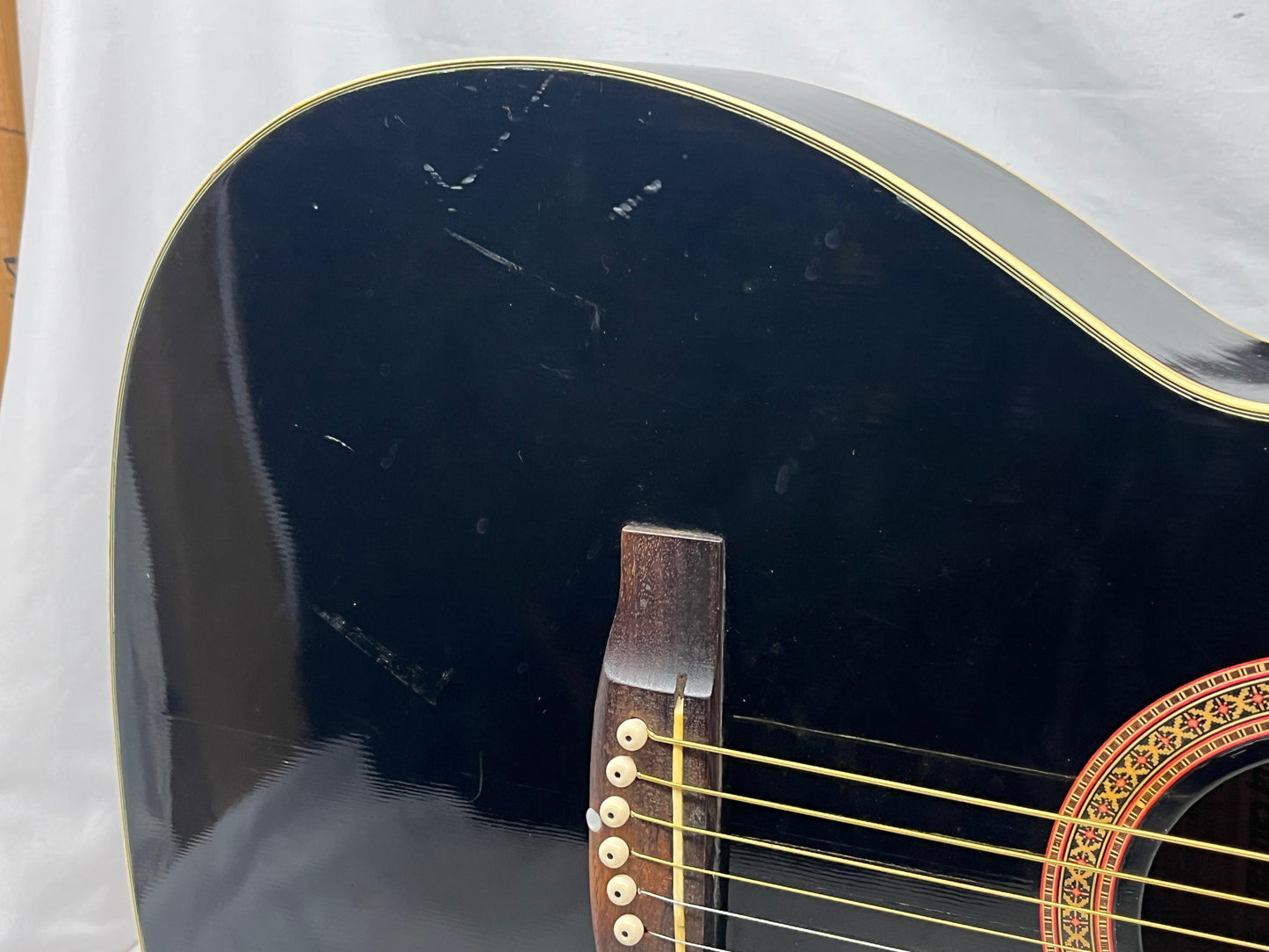 Terada FL 206 Acoustic Guitar MIJ - Made in Japan - Black
