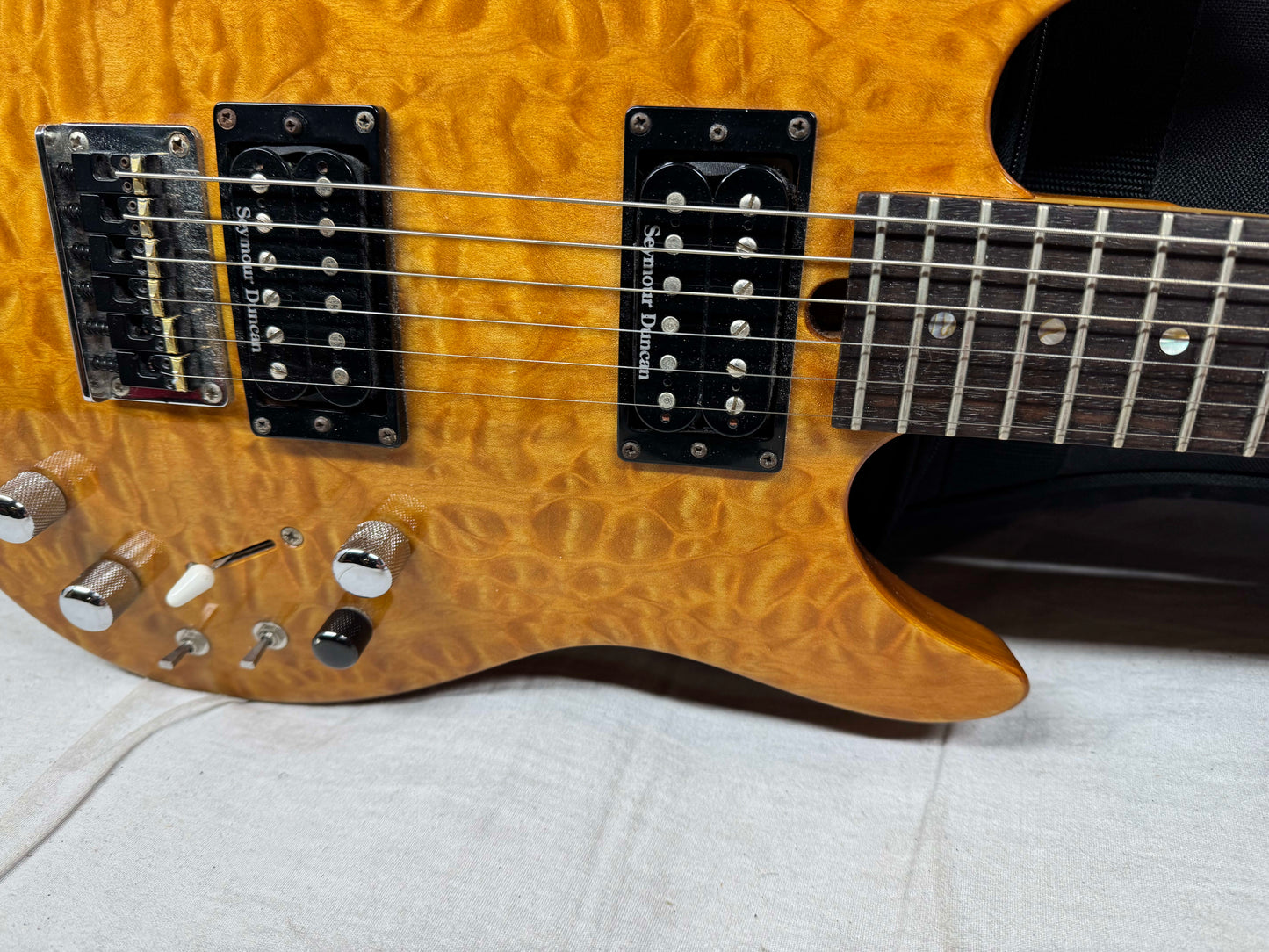 Brian Moore iM i2000 Series Model iGuitar8.13 iGuitar 8.13 Guitar with Roland Synth Access + Gig Bag - MIK Made In Korea 2001