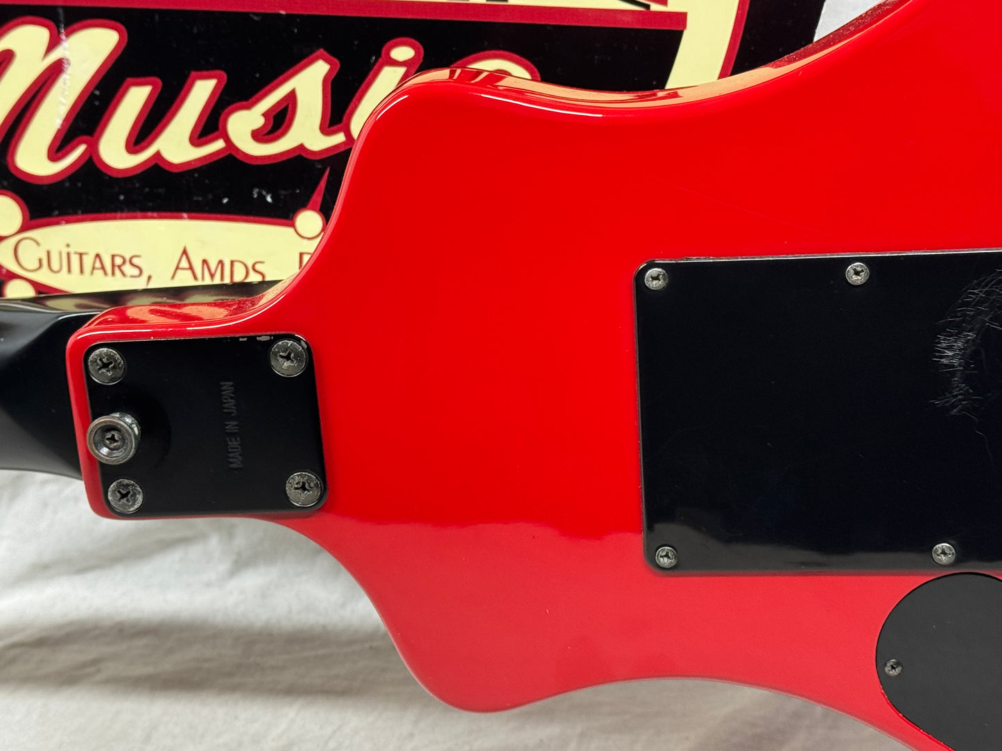 Electra XV1RD xv1 Lady Guitar with Case - MIJ Made In Japan - Red