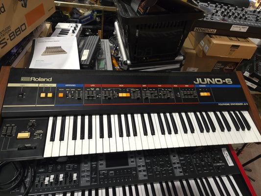 Roland Juno-6 61-Key Polyphonic Synthesizer 1982 - 1984 - Local Pickup Only