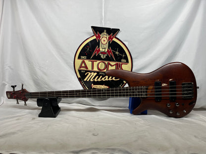 Ibanez Soundgear SR500L Left-Handed Lefty *Strung for Right-Handed Playing* Doublecut 4-String Electric Bass
