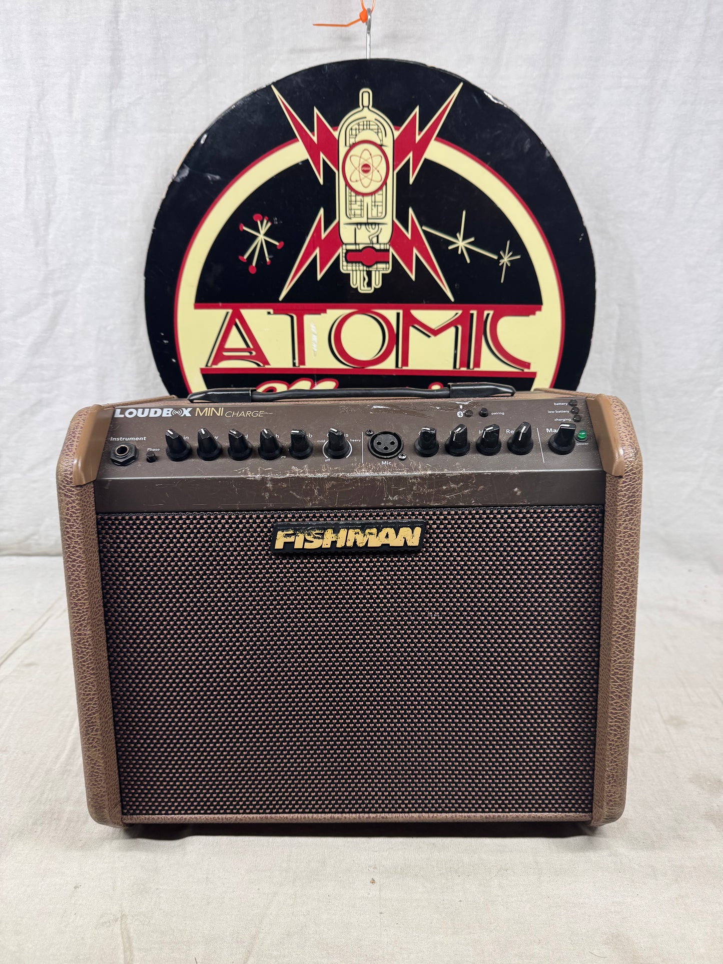 Fishman Loudbox Mini Charge 60-Watt 1x6.5" Acoustic Guitar Combo Amplifier with Power Supply - *battery not holding charge*