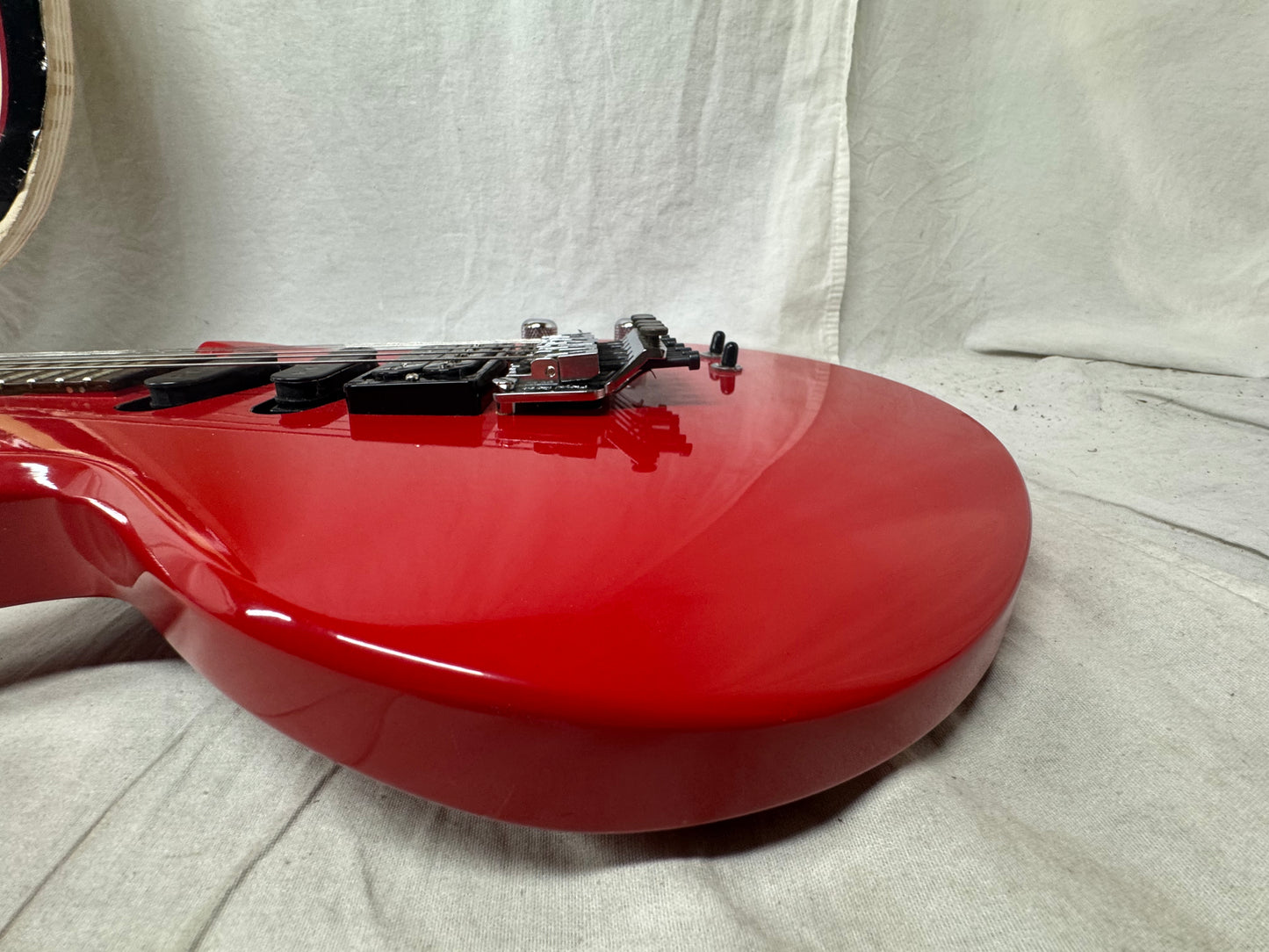 Hamer USA SS1 ss 1 Steve Stevens Signature Guitar with Case 1984 - Red