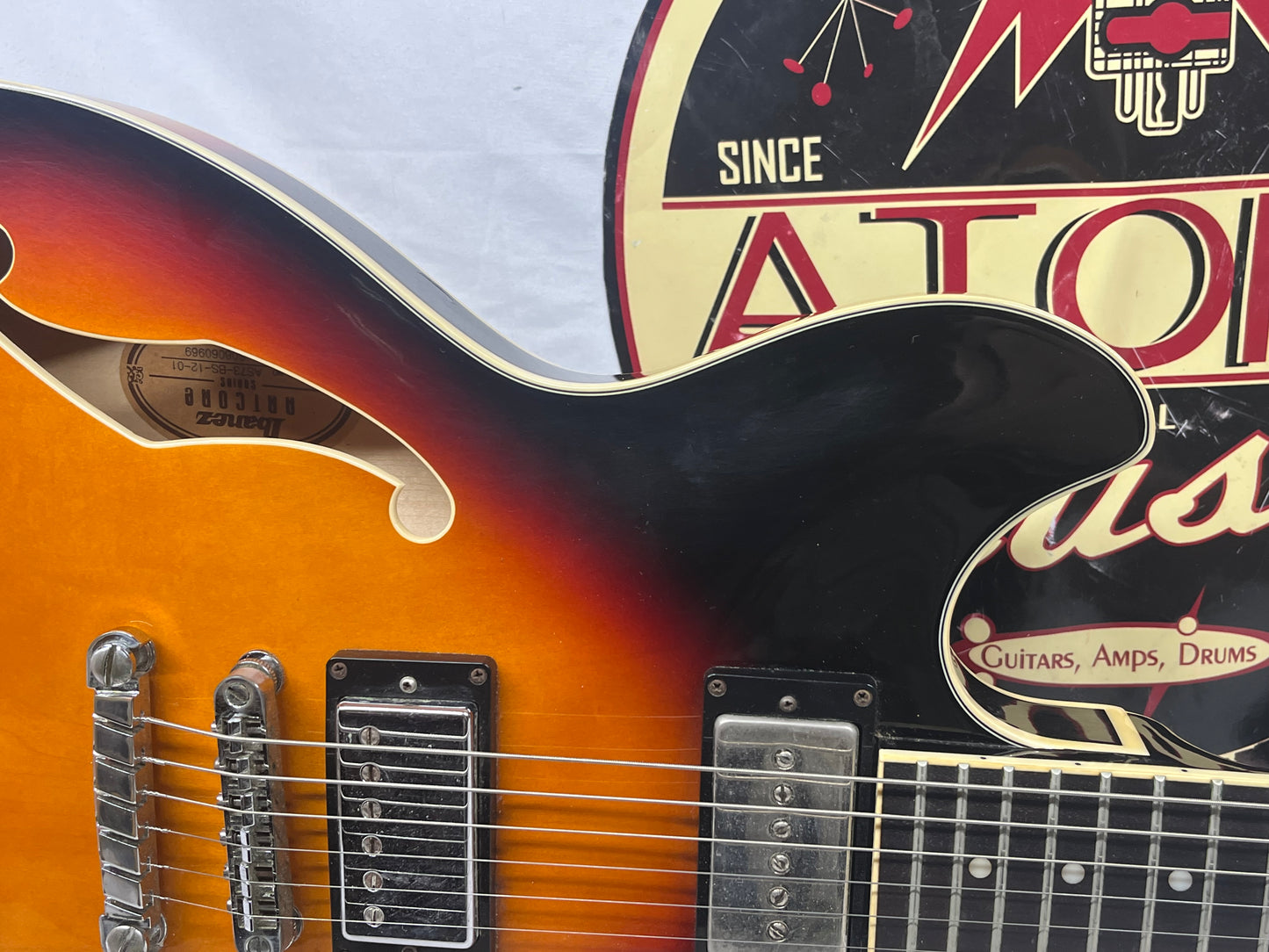 Ibanez Artcore Series AS73-BS Semi-Hollow Body Electric Guitar