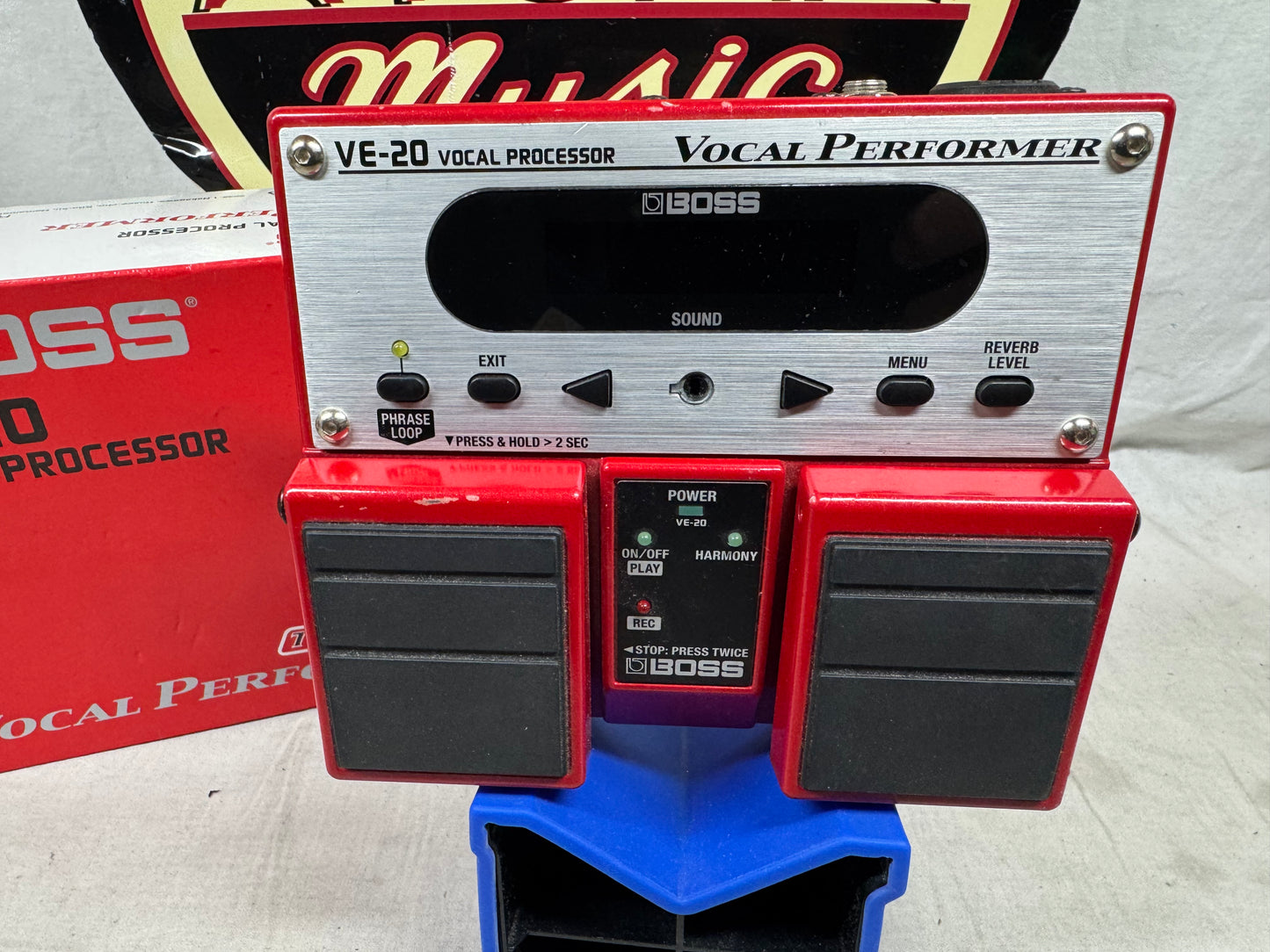 Boss VE-20 ve20 Vocal Performer Processor Pedal with Box - **broken pot** 2013