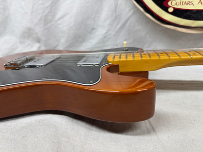 Fender American Vintage II 2 1975 Telecaster Deluxe Guitar with COA + Case 2023 - Mocha / Maple neck