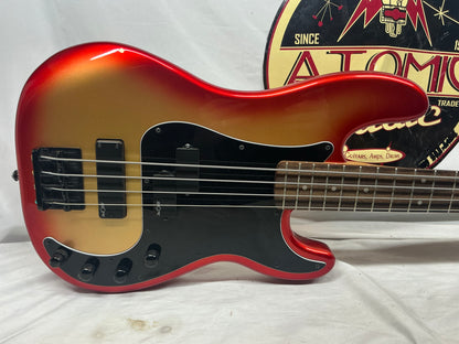 Squier Contemporary Active Precision Bass PH 4-string P-Bass 2022 - Sunset Metallic