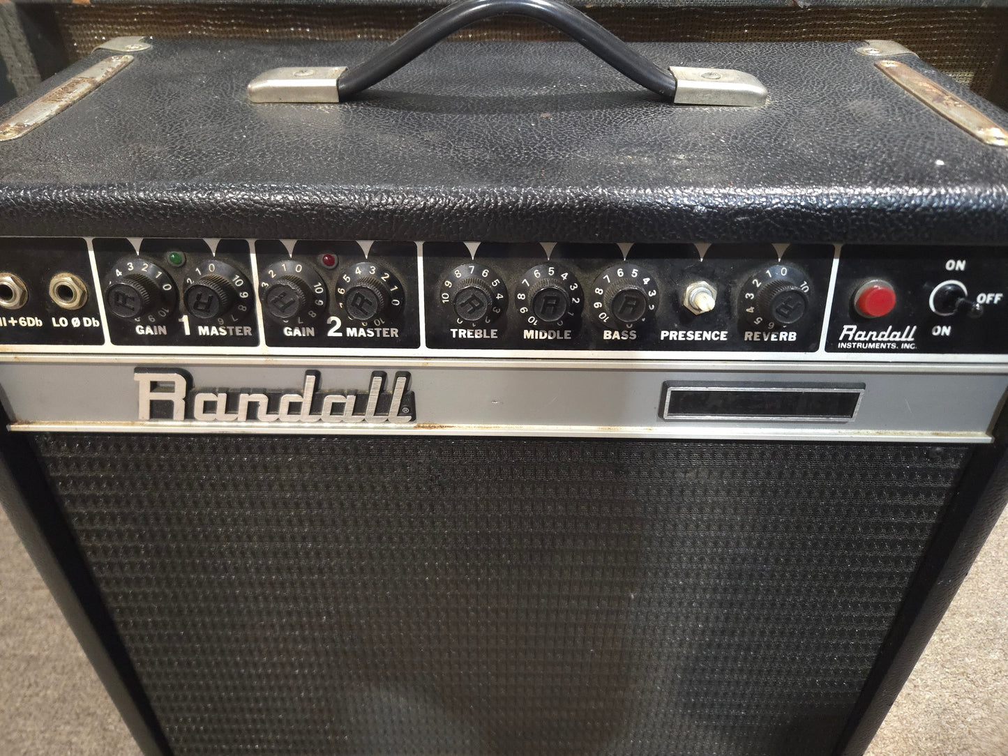 Randall RG80-112SC 2-Channel 80-Watt 1x12" Solid State Guitar Combo 1980s - Local Pickup Only