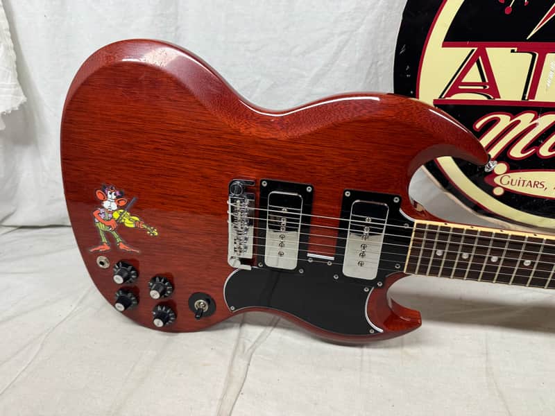 Gibson SGTI21VECH1 Tony Iommi Signature "Monkey" SG Special Guitar with Case - Image 3