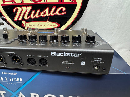Blackstar ID:X Floor Three Guitar Multi-Effects Pedal with Power Supply + Box