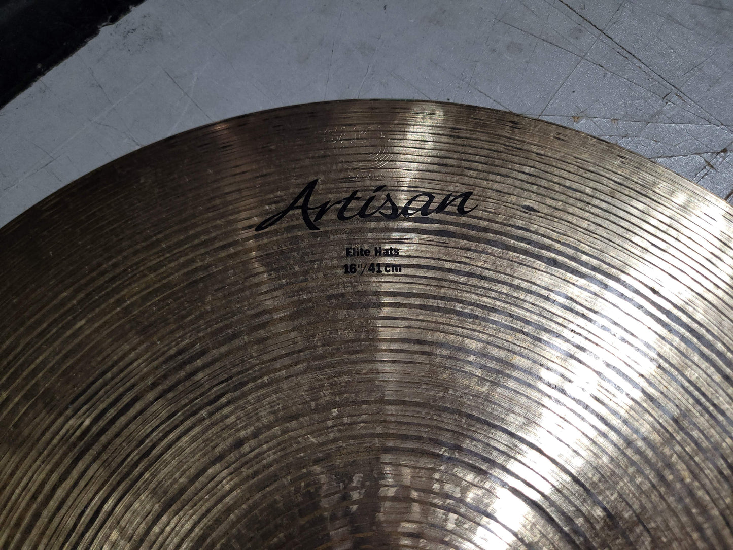 Sabian 16" Artisan Elite Hi-Hat Cymbals (Pair) 2017 - 2018 - Natural