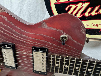 Knaggs Kenai T3 Satin Singlecut Guitar with Case 2017 - Burgundy Drift