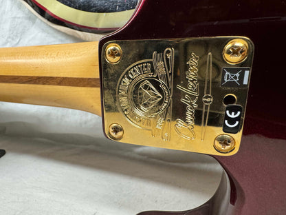 Fender Chuck Levin's Washington Music Center 60th Anniversary American Stratocaster Guitar 2018 -- 1 of 30!! - Bordeaux Metallic