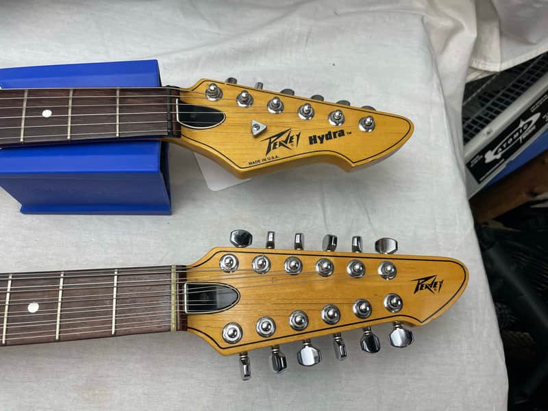 Peavey USA Hydra Doubleneck double neck 12/6 Guitar with Case - Image 10