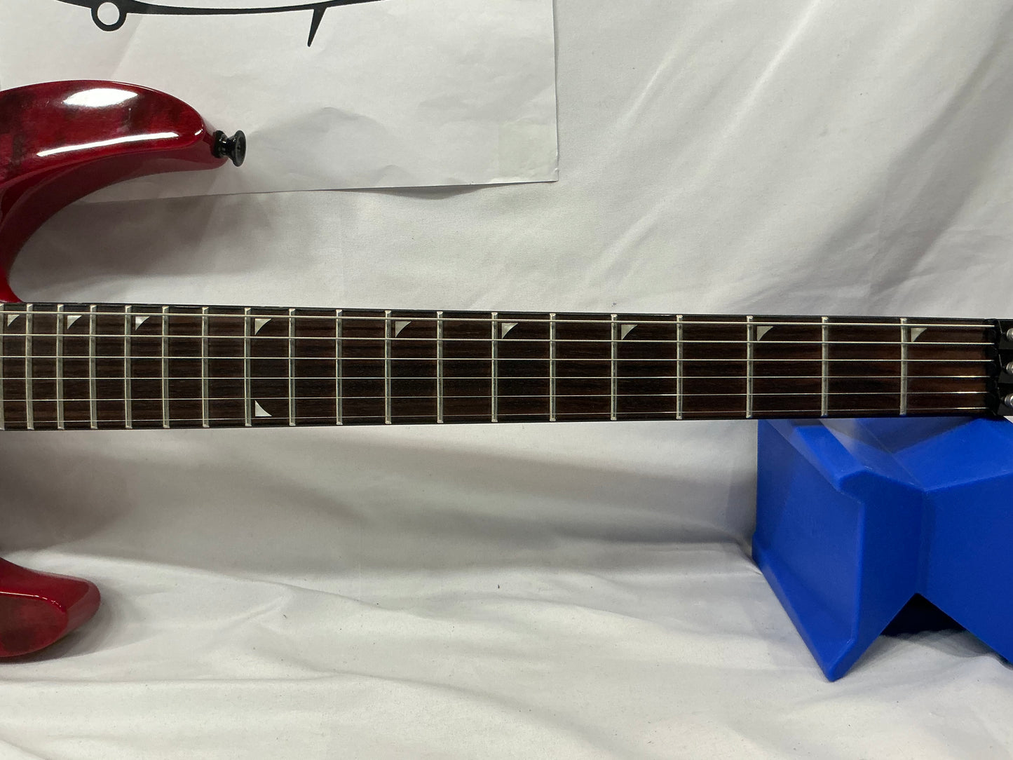 Jackson X Series Soloist SLATXMGXQ 3-6 Electric Guitar - Transparent Red