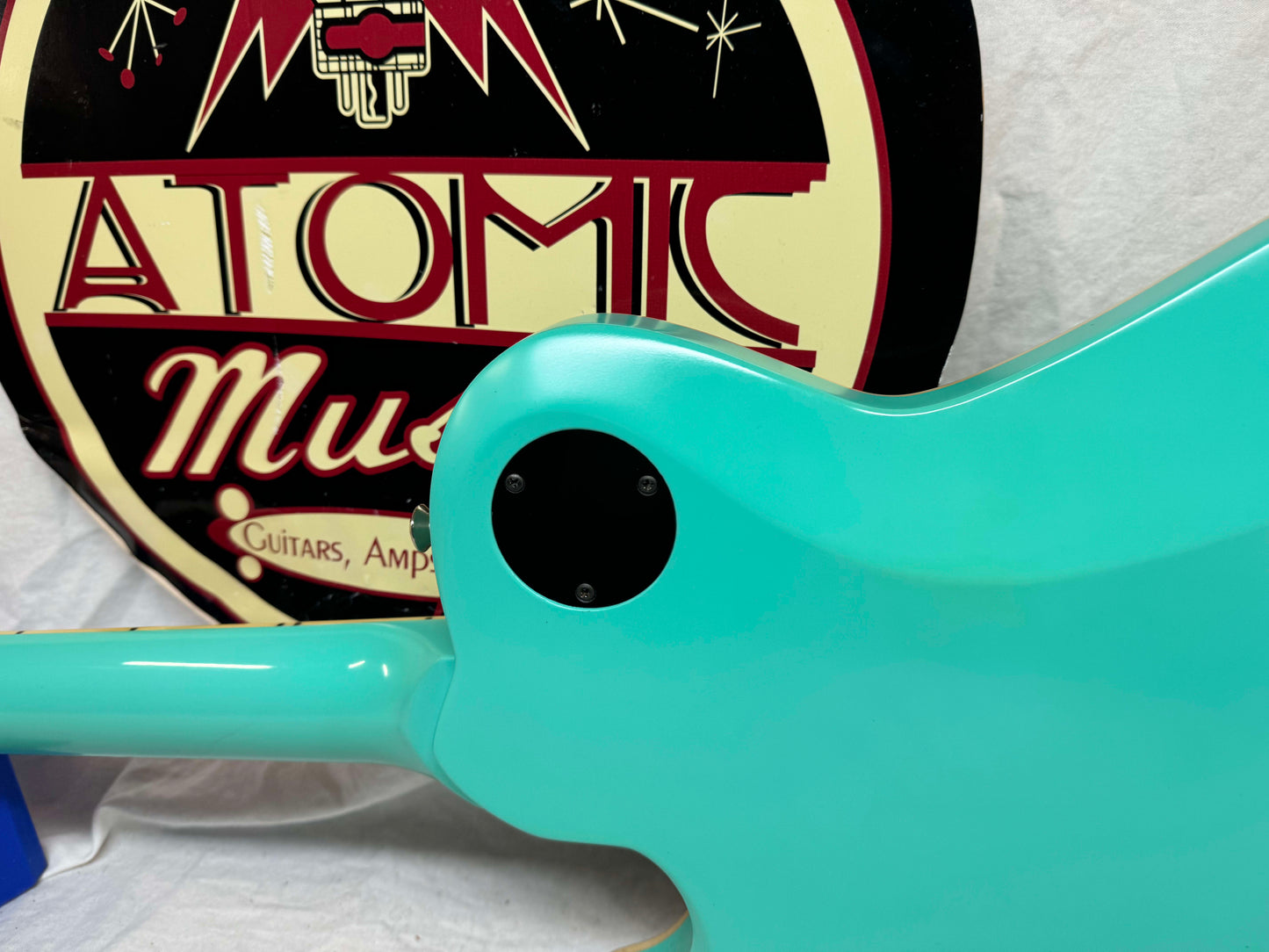 Knaggs DR-DOUG Doug Rappoport Signature Model Kenai Singlecut Guitar with Case - Sea Foam Green