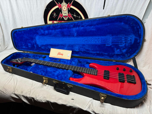 Gibson Bass IV 4-string Bass with Case 1987 - Red