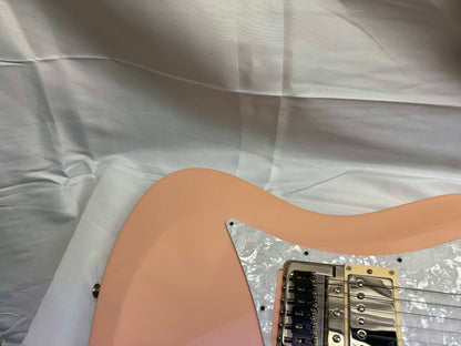 Knaggs Tuckahoe Trembuck #70 Guitar with Case 2023 - Shell Pink / Mahogany body / Maple neck / Nickel hw / Gloss finish