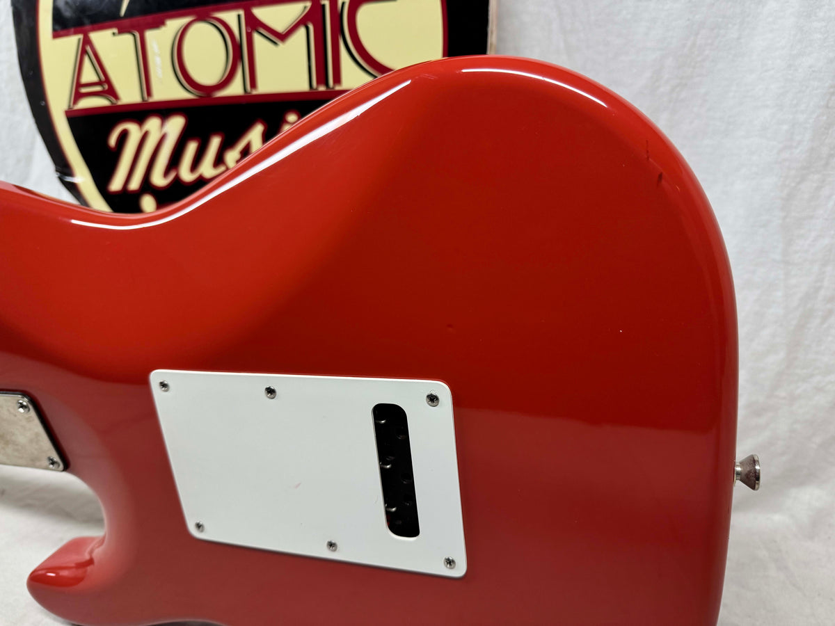 James Tyler Los Angeles SSS S-style Guitar with Case - Fiesta Red - s/n: 931