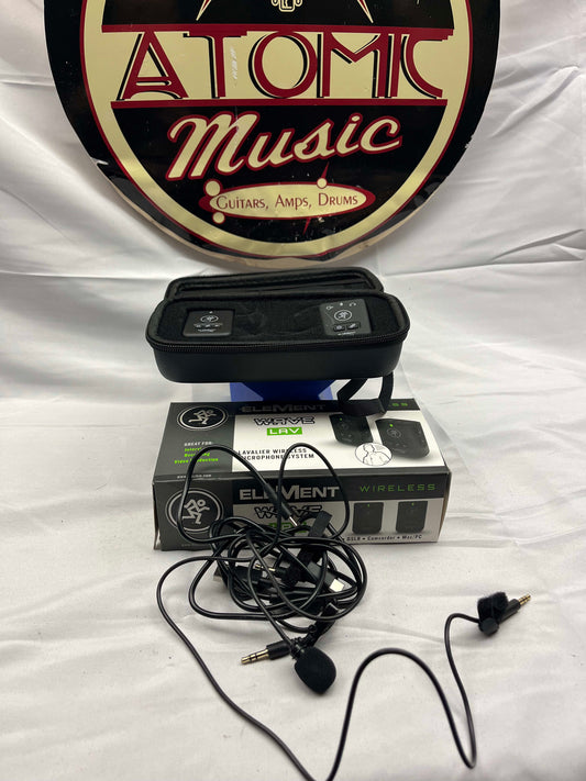 Mackie EleMent Wave LAV Lavalier Microphone Wireless System with Box