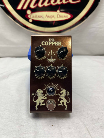 Victory Amps V1 Effects Series VI The Copper Overdrive Pedal with Box