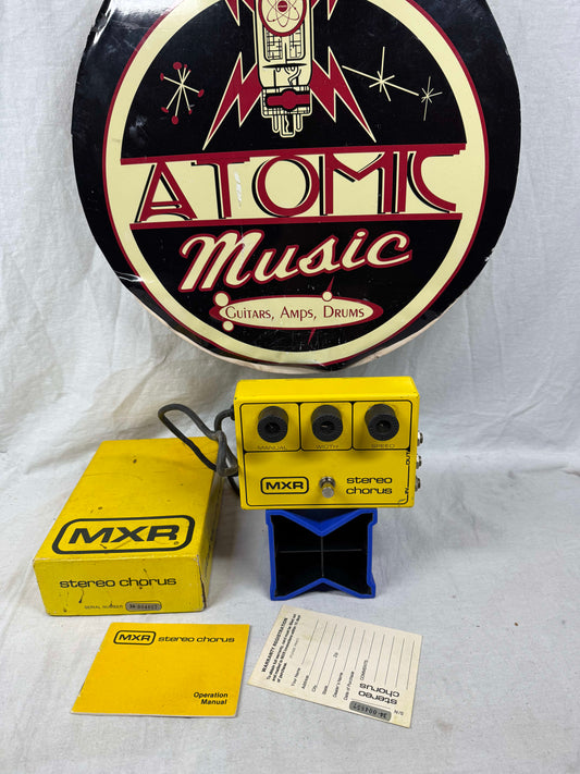 MXR MX-134 mx134 Stereo Chorus Pedal with Box pot code dates to 1980