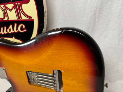 Fender USA SRV Stevie Ray Vaughan Signature Stratocaster Guitar with DiMarzio Hot Rails pickups + Case 1994 - 3-Color Sunburst / Pau Ferro fingerboard