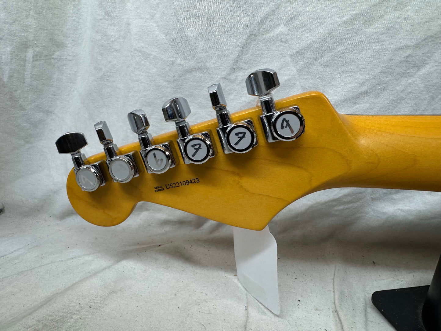 Parts Warmoth Alder body + 2022 Fender American Professional II neck Stratocaster Guitar with Case - Fire Mist Gold
