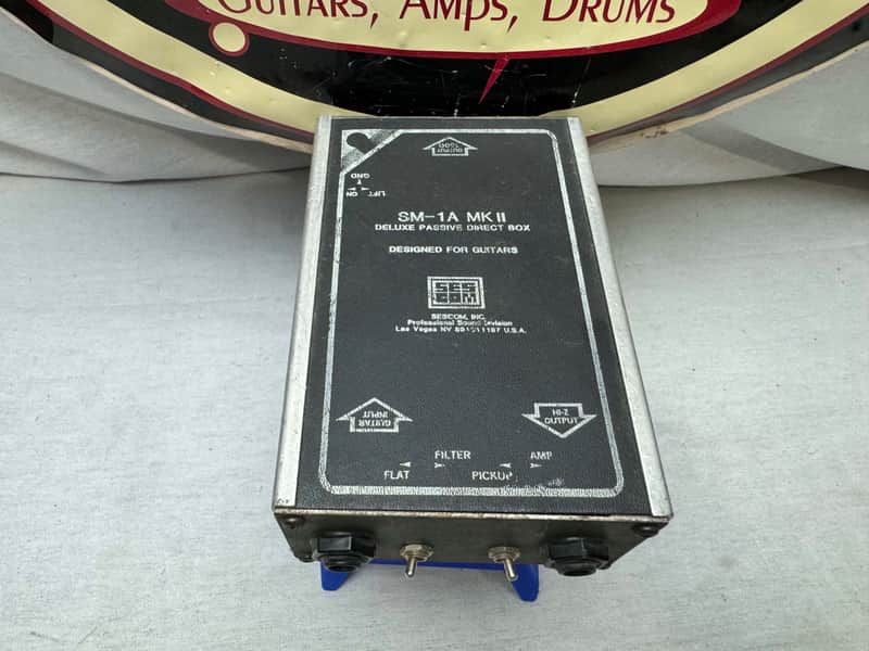 Sescom SM-1A Mk II 2 Deluxe Passive Direct Box for Guitars - Image 2