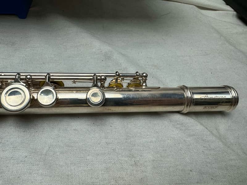 Armstrong 800BOF 800 BOF b0f Open Hole Flute with Case - Image 15