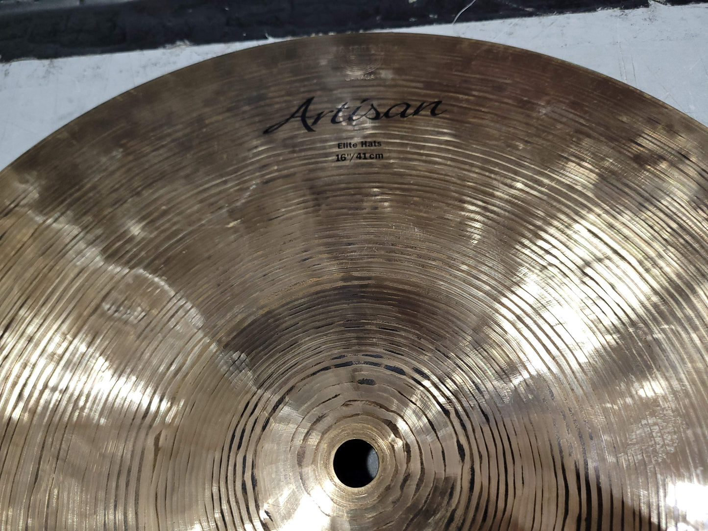 Sabian 16" Artisan Elite Hi-Hat Cymbals (Pair) 2017 - 2018 - Natural