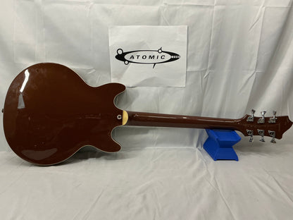 Hagstrom Alvar Limited Electric Guitar - Derby Brown Metallic